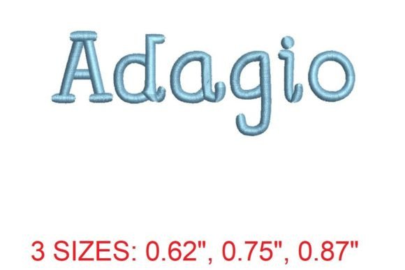 Adagio Font: Elegant Holiday Embroidery Review