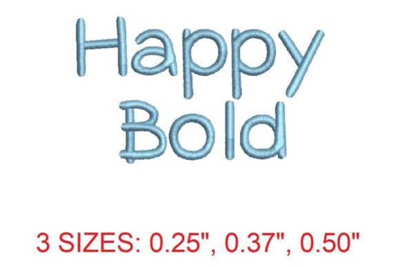 Happy Bold Embroidery Font: A Business Design Review