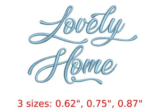 Lovely Home Font: A Craft Fair Embroidery Review