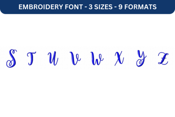 Magnolia Sky Font Upper S-Z Review