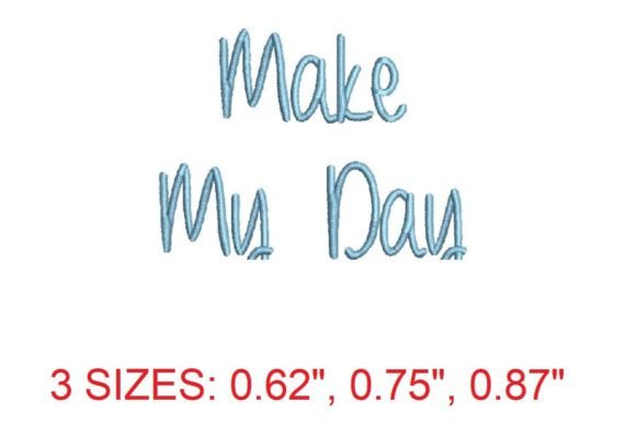 Make My Day Font: A Business Embroidery Review