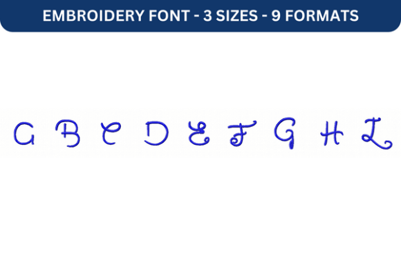 Marguerite Font Upper A-I: An Embroidery Review
