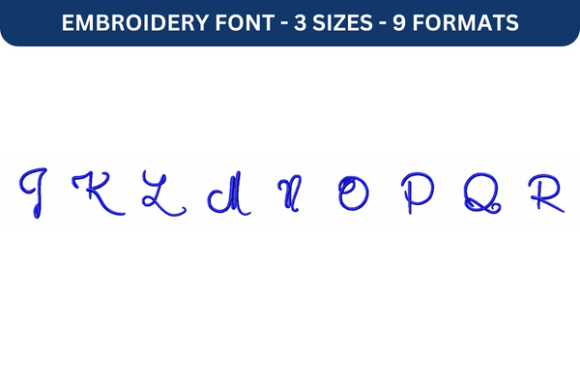Marguerite Font Upper J to R: Holiday Embroidery Review