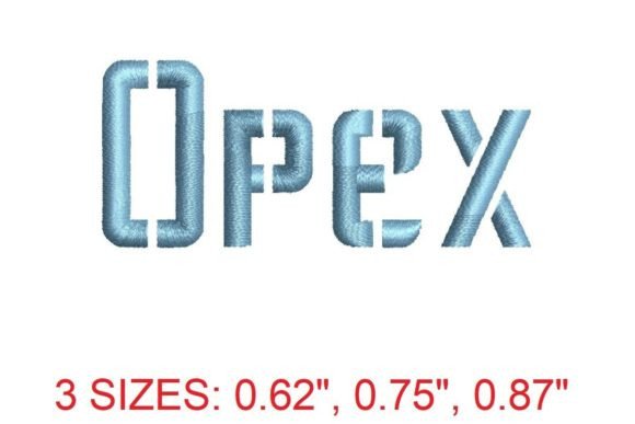 Opex Embroidery Font: A Designer’s Sweatshirt Review